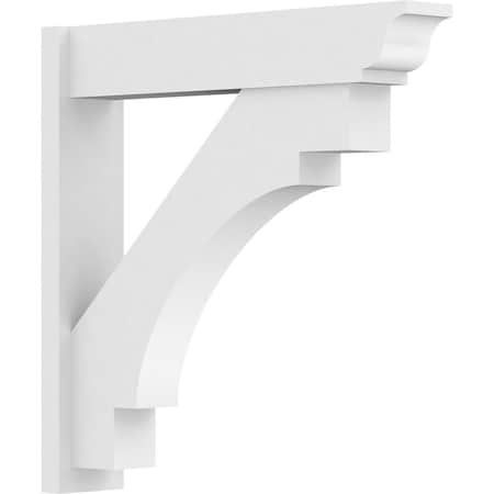 Merced Architectural Grade PVC Outlooker With Traditional Ends, 7W X 36D X 36H